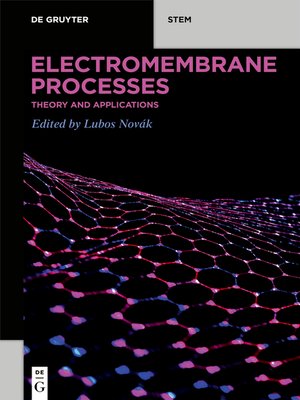 cover image of Electromembrane Processes